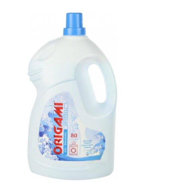 Гель для прання ORIGAMI Universal, універсальний, 4л